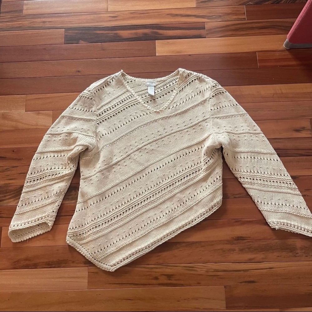 Asymmetric sweater
